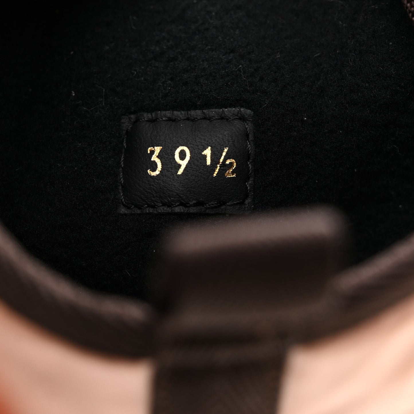Nylon Baguette Domino 50mm Biker Boots 39.5 Baby Pink Nolita