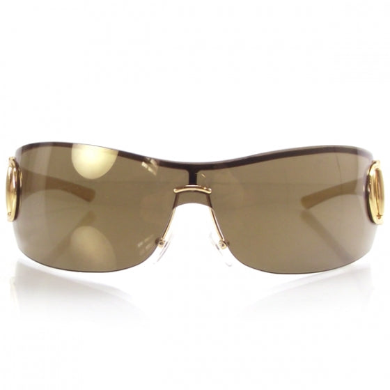 Gold Horsebit Sunglasses with Case