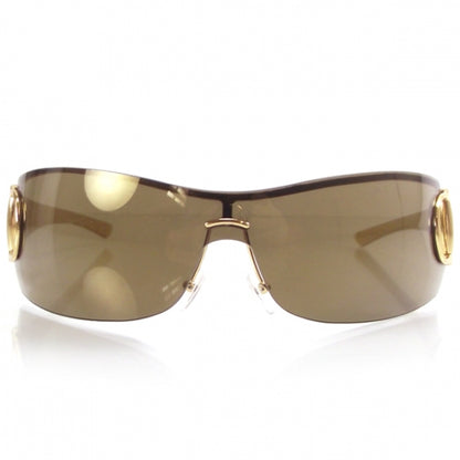 Gucci Gold Horsebit Sunglasses with Case 4 of 5
