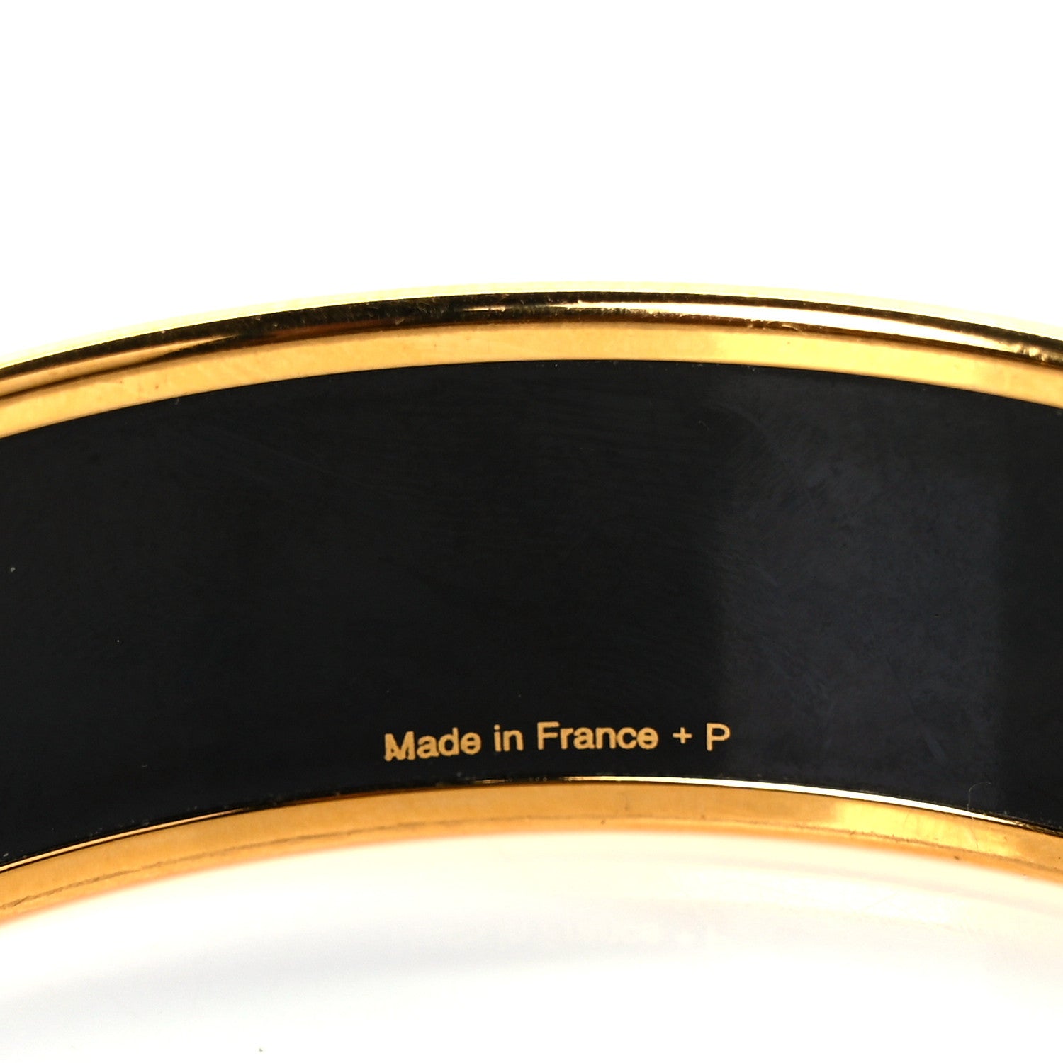 Hermes Enamel Printed Wide Rubans du Cheval Bracelet 70 5 of 5