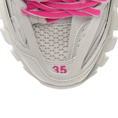 Balenciaga Mesh Rubber Bi-Color Womens Track Sneakers 35 Fluo Pink White 14 of 16