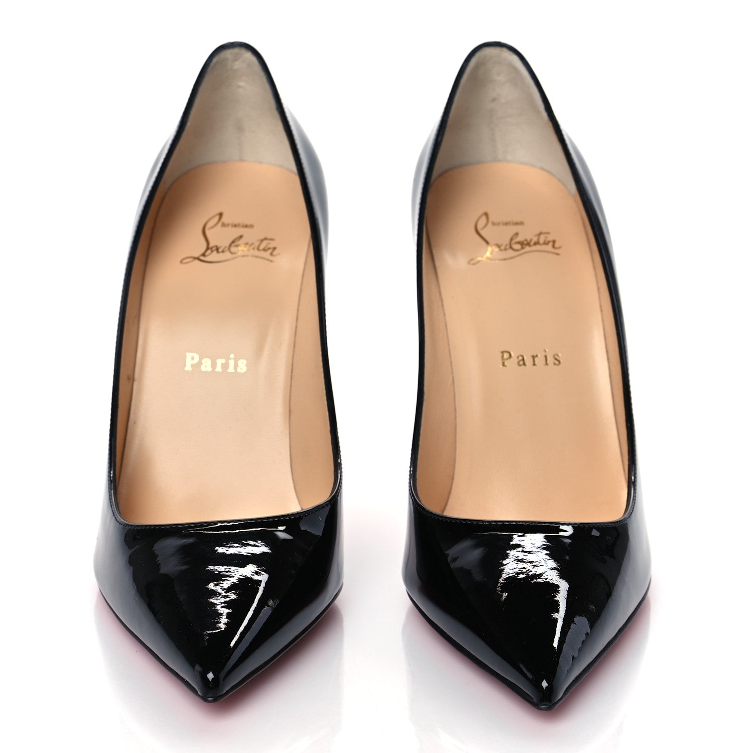 Christian Louboutin Patent So Kate 100 Pumps 37.5 Black 3 of 8