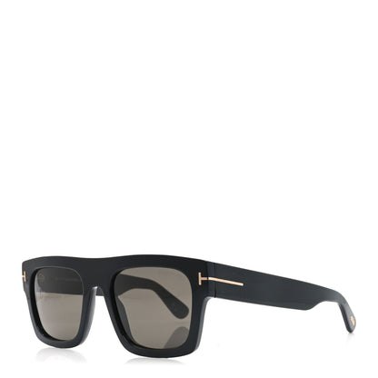 Tom Ford Acetate Fausto Sunglasses TF711 Black 1 of 7