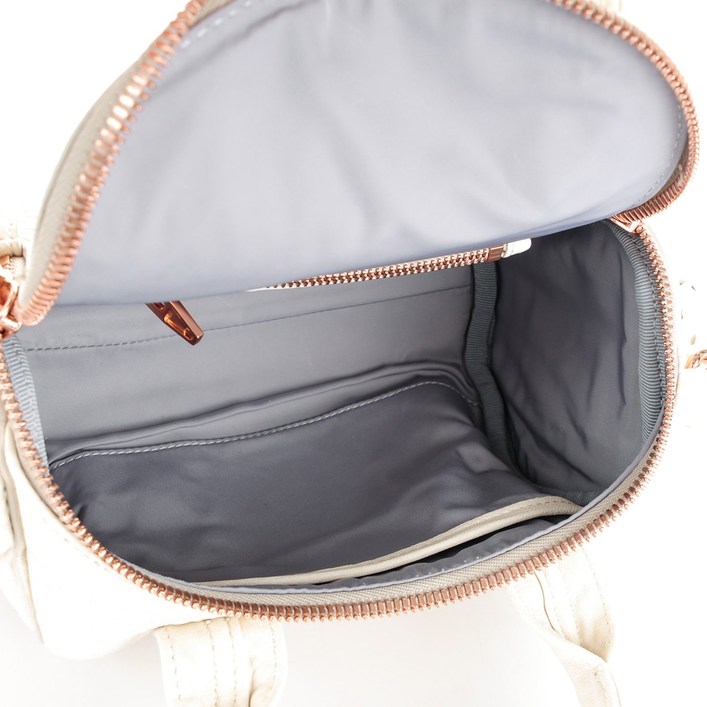 Pebbled Lambskin Mini Rockie Opaline Rose Gold Hardware