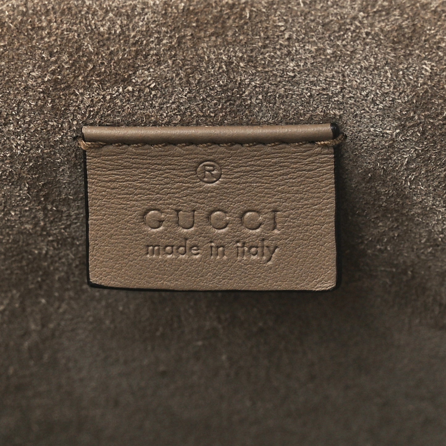GG Supreme Monogram Medium Dionysus Shoulder Bag Taupe