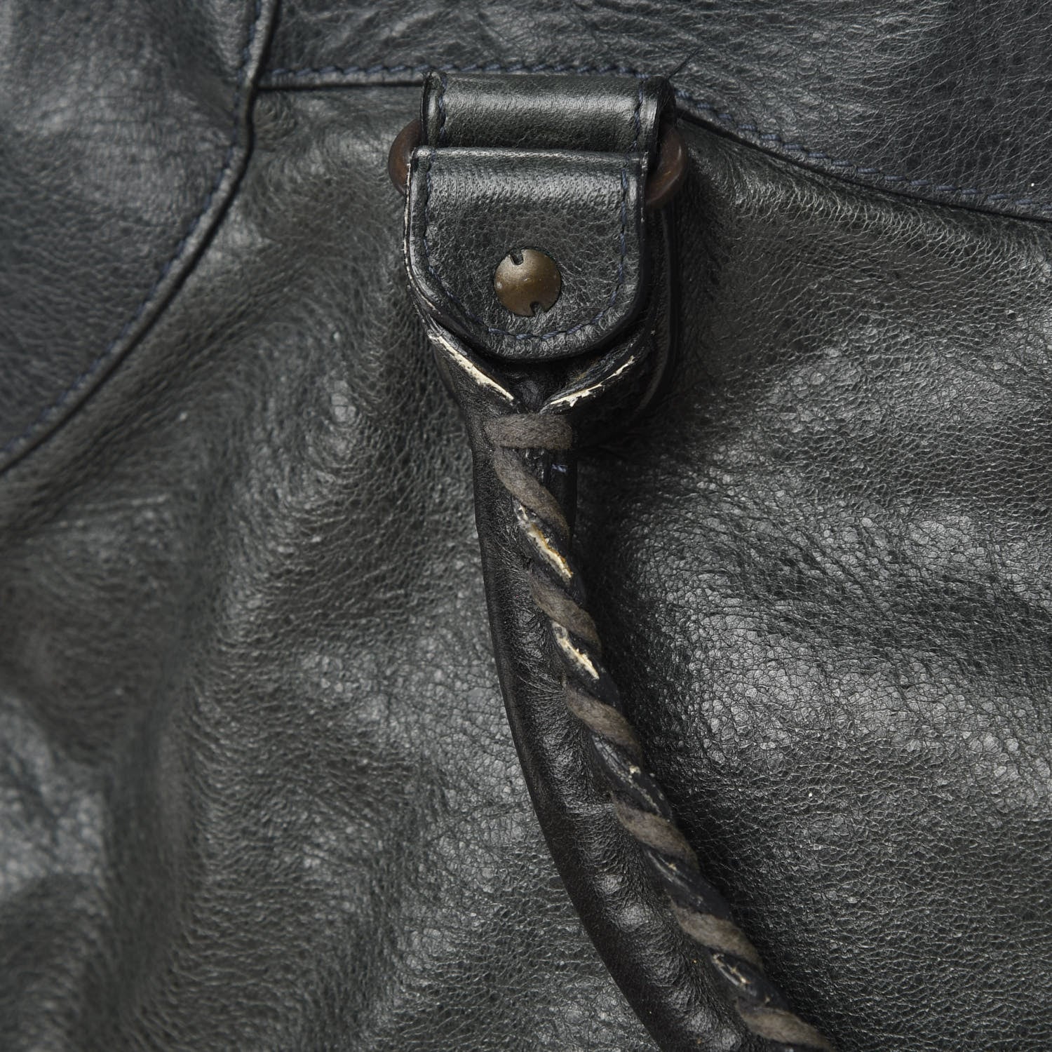 Balenciaga Agneau Classic Hardware Part Time Anthracite 13 of 20