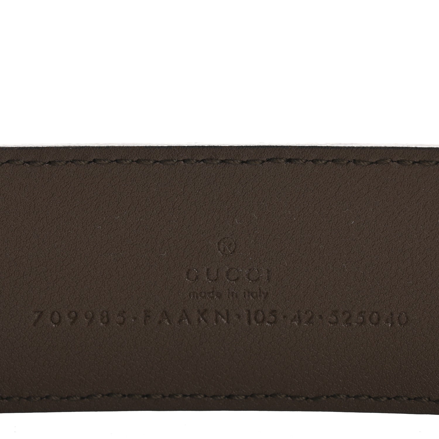 Gucci GG Supreme Monogram Stripe Double G 40mm Belt 105 42 Multicolor 5 of 7