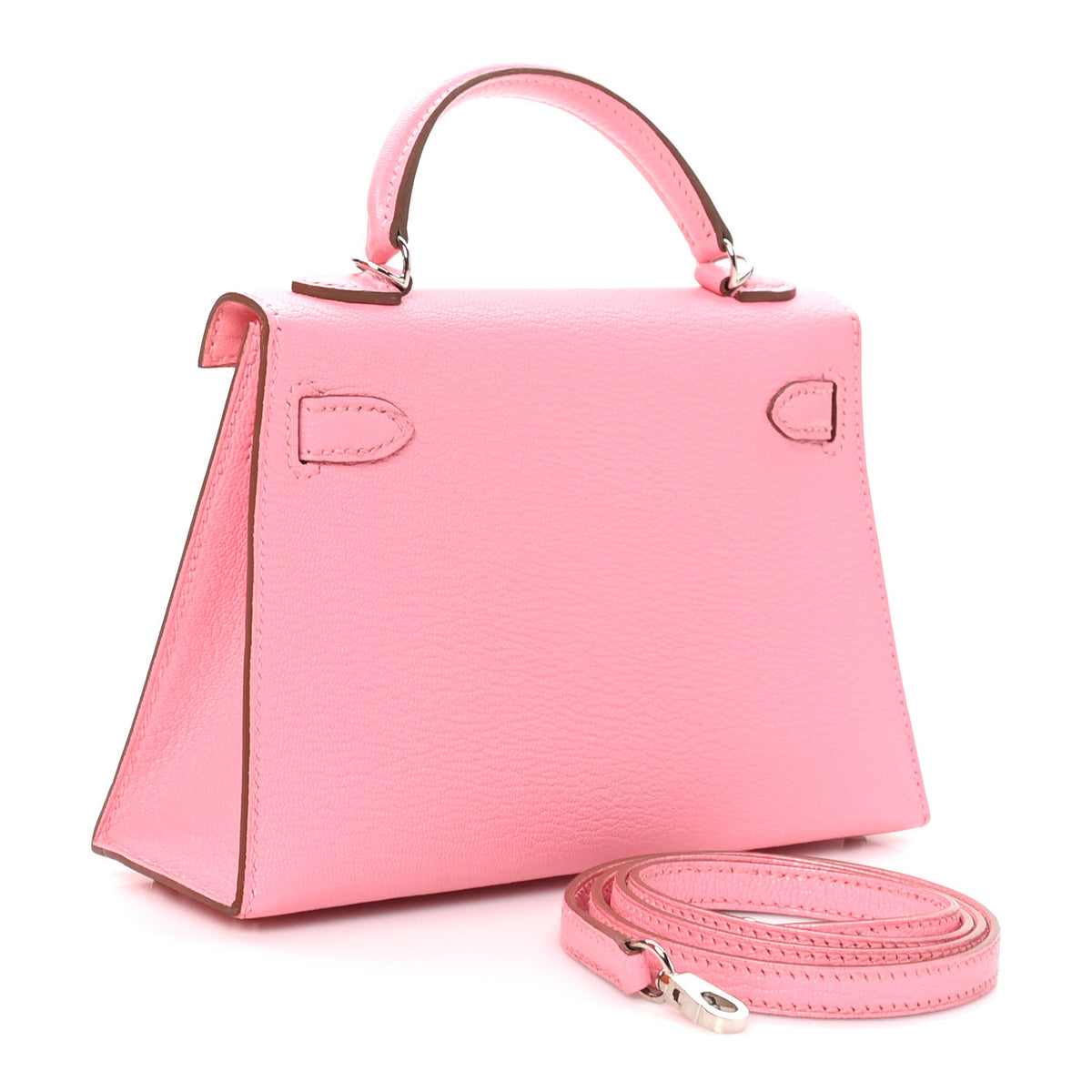 Hermes Chevre Mysore Mini Kelly Sellier 20 Rose Confetti 3 of 11