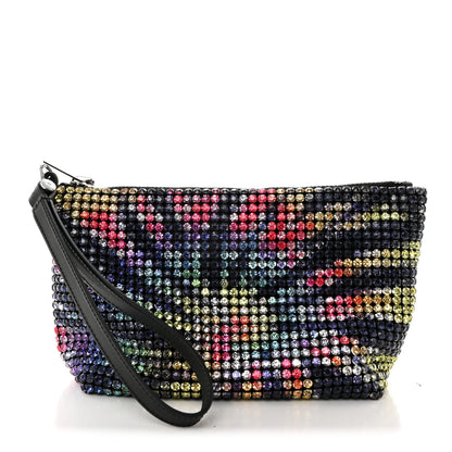 Alexander Wang Mesh Crystal Rhinestone Heiress Clutch Multicolor 1 of 9