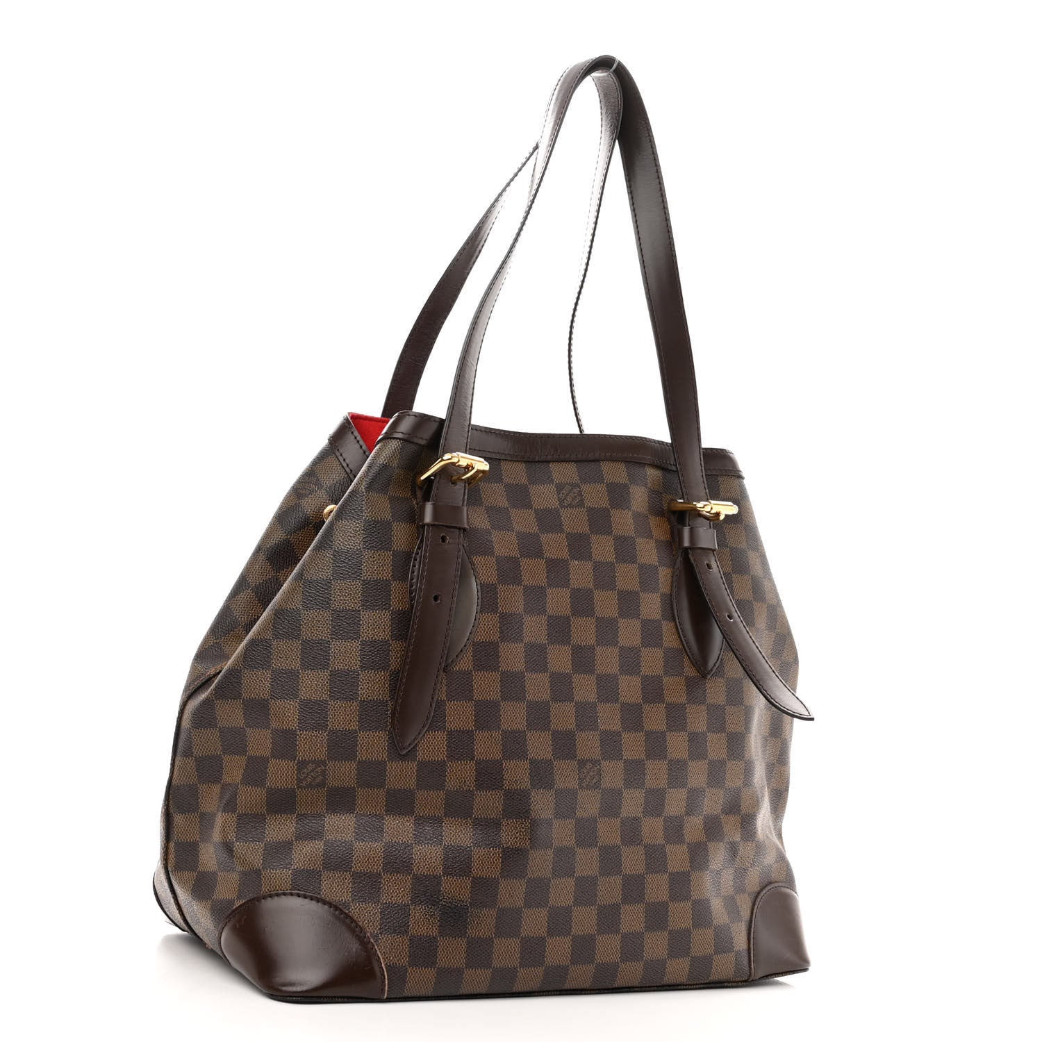 Louis Vuitton LOUIS VUITTON Damier Ebene Hampstead GM 3 of 10