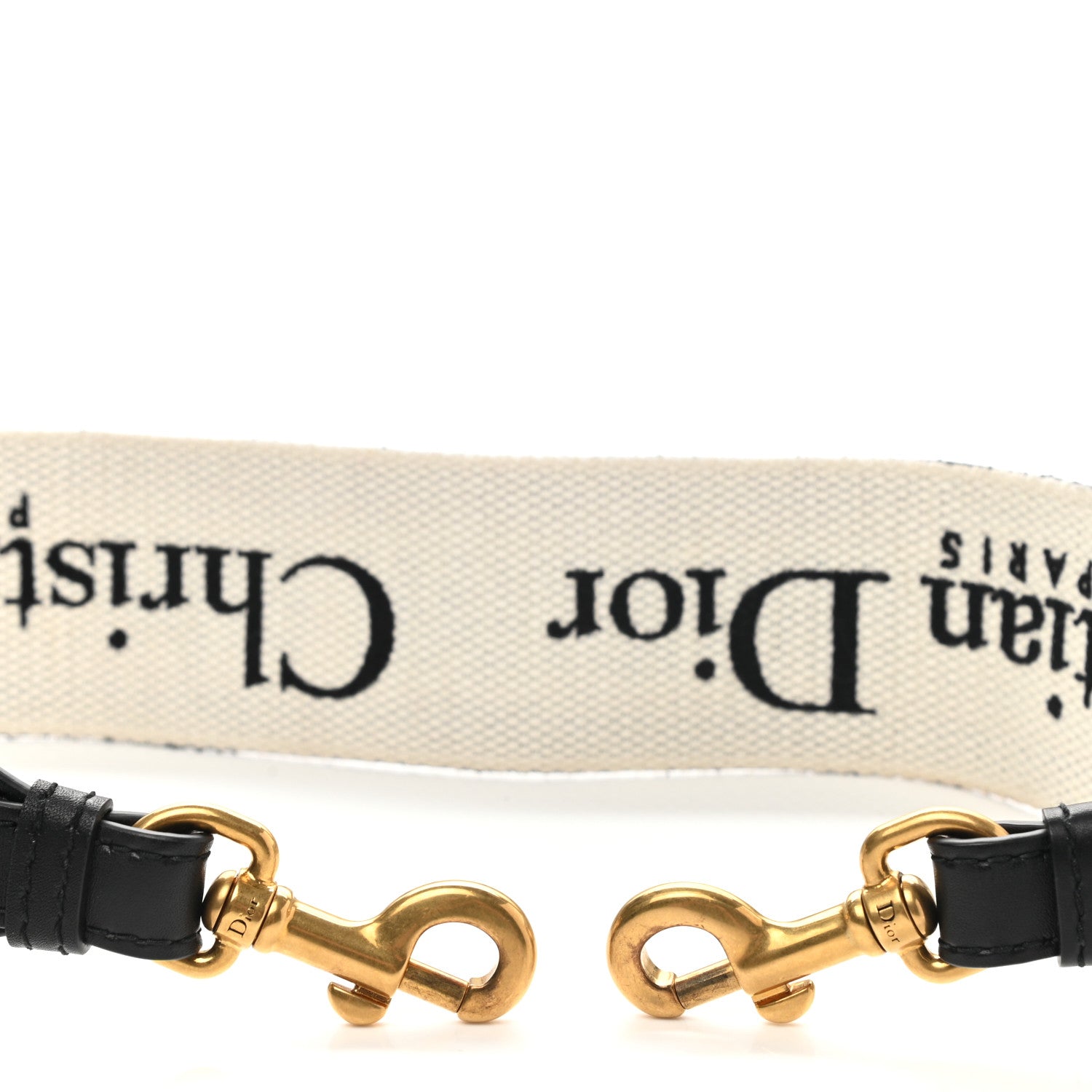 Christian Dior Canvas Embroidered Shoulder Strap Orange Multicolor 4 of 4