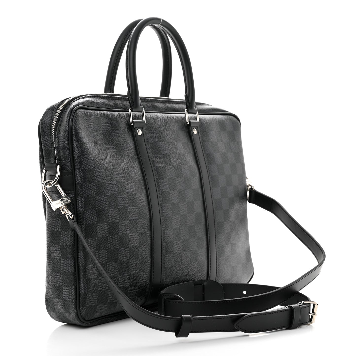 Damier Graphite Porte Documents Voyage PM