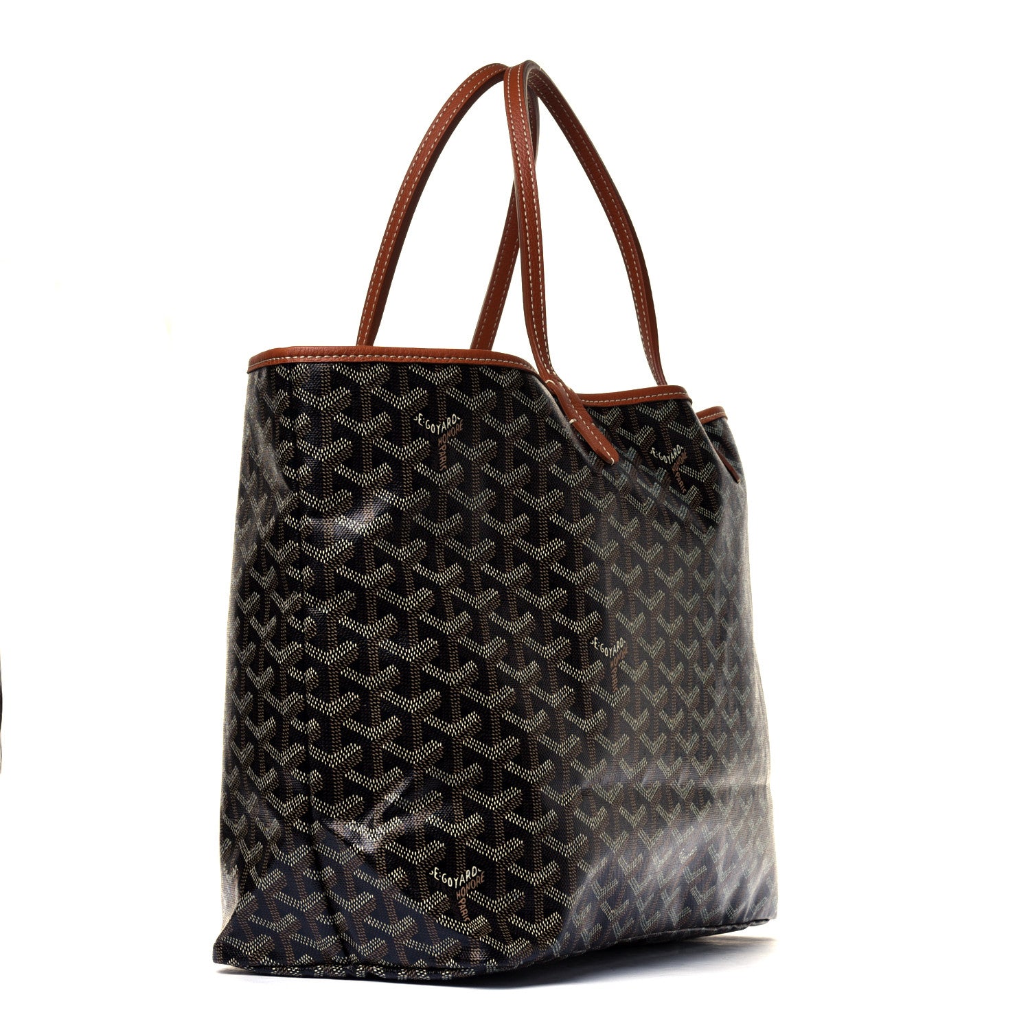 Goyard Goyardine Saint Louis PM Black Gold 2 of 4