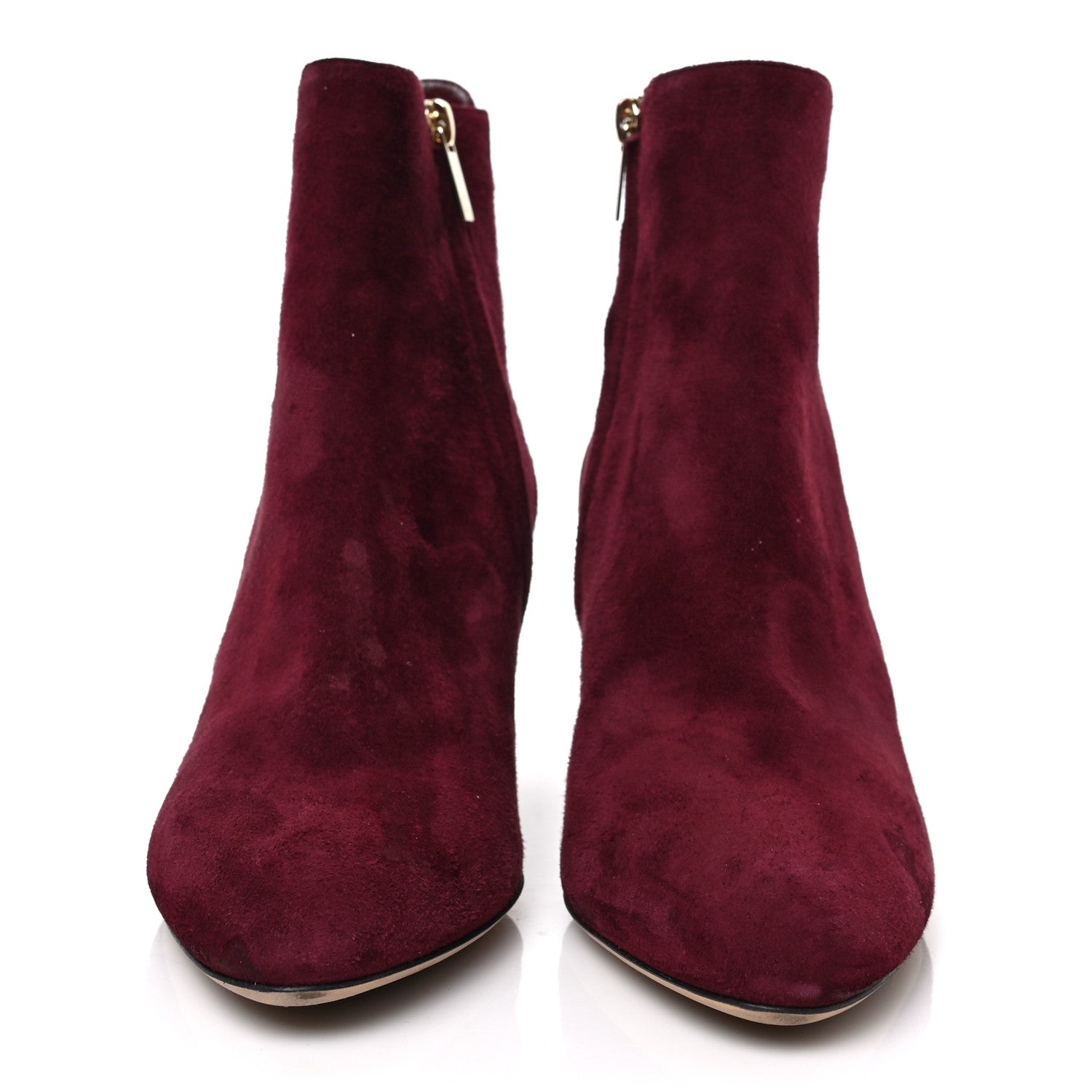 Jimmy Choo Suede Autumn 65 Ankle Boots 36.5 Vino 2 of 7