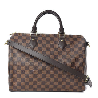 Louis Vuitton Damier Ebene Speedy Bandouliere 30 1 of 10