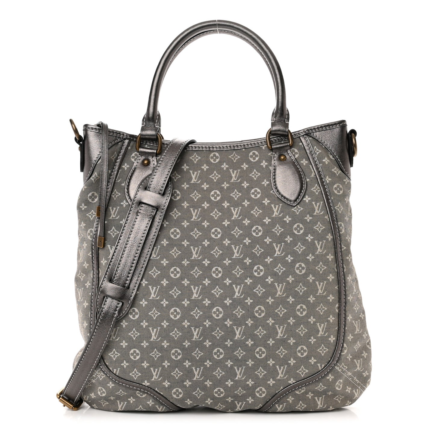 Mini Lin Monogram Besace Angele Platine