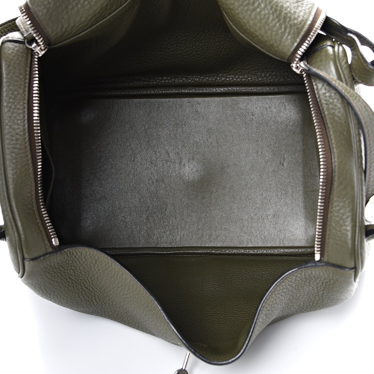 Hermes Taurillon Clemence Lindy 34 Vert Veronese 4 of 14