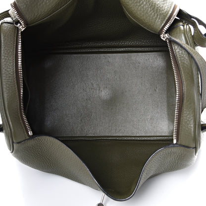 Hermes Taurillon Clemence Lindy 34 Vert Veronese 4 of 14