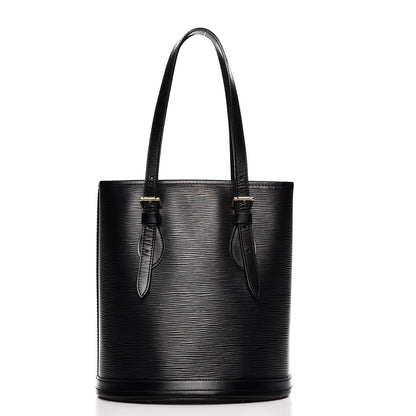 Louis Vuitton Epi Petit Bucket 23 Black 11 of 17