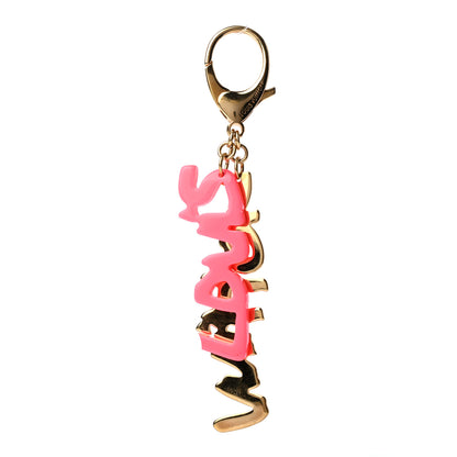 Louis Vuitton Graffiti Bag Charm Pink 1 of 4