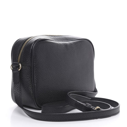 Gucci Pebbled Calfskin Small Soho Disco Bag Black 3 of 11