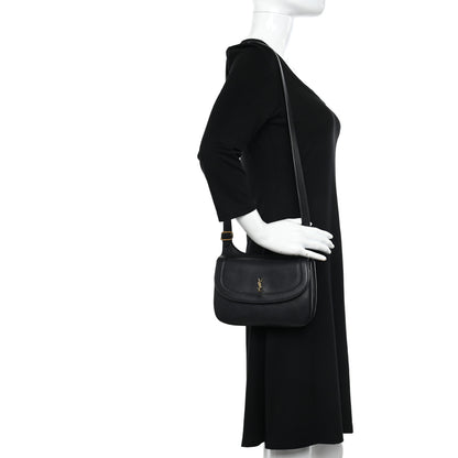 Saint Laurent Smooth Calfskin Medium Charlie Shoulder Bag Black 2 of 11