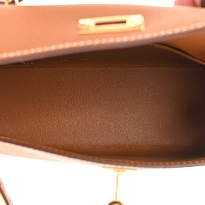Hermes Epsom Mini Kelly Sellier 20 Gold 4 of 8