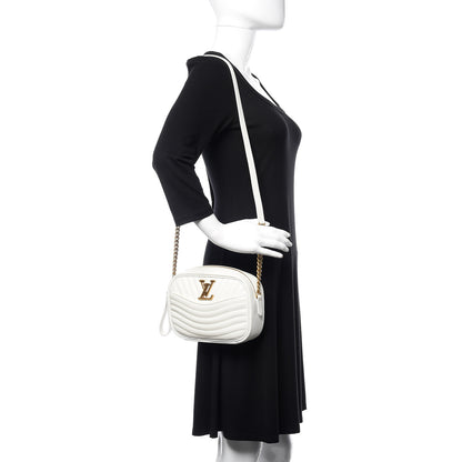 Louis Vuitton Calfskin New Wave Camera Bag White 2 of 11