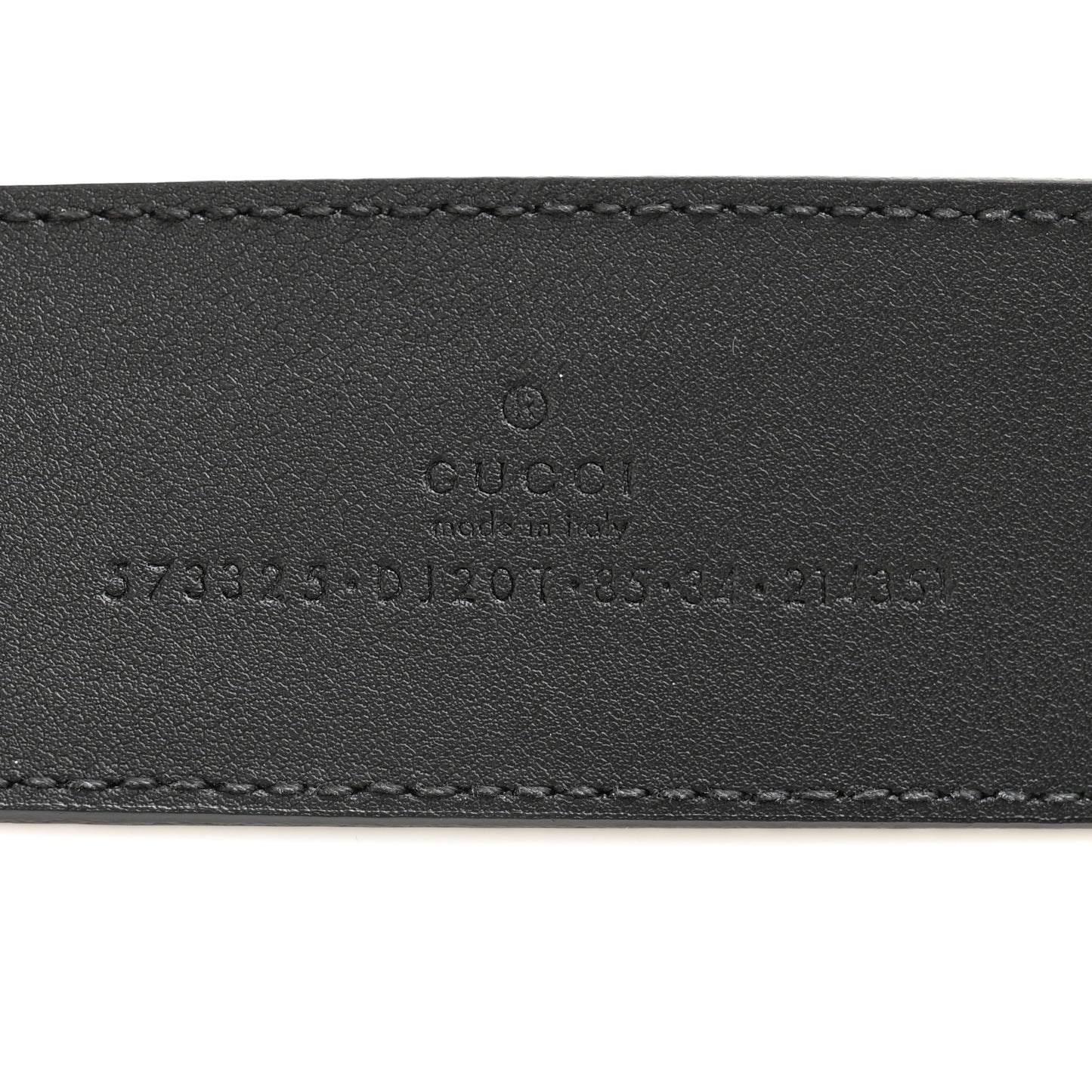 Textured Dollar Calfskin 40mm Belt 85 34 Black