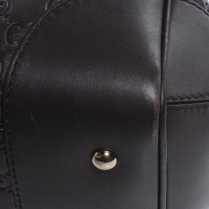 Gucci Guccissima Medium Mayfair Tote Dark Brown 6 of 11
