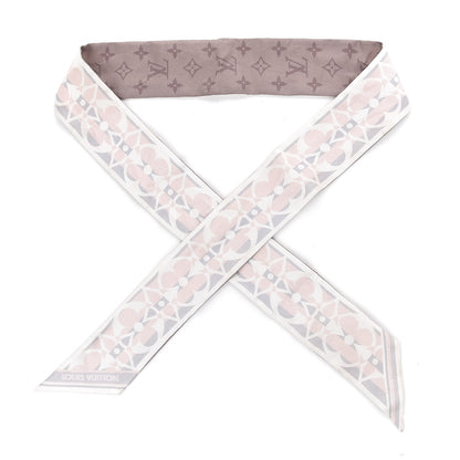 Louis Vuitton Silk Monogram Flower Ink BB Bandeau Light Pink 1 of 4