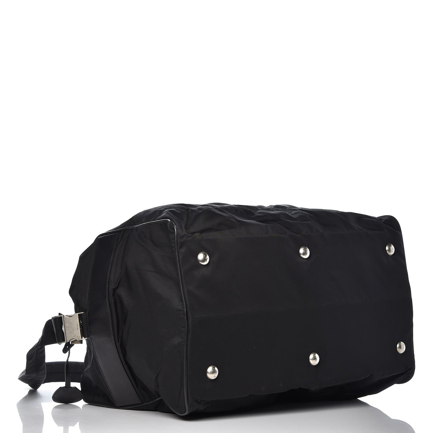 Tessuto Nylon Saffiano Weekender Black