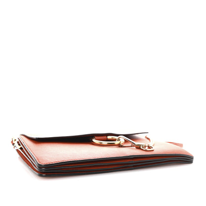 Chloe Goatskin Medium Faye Shoulder Bag Coral 4 of 10