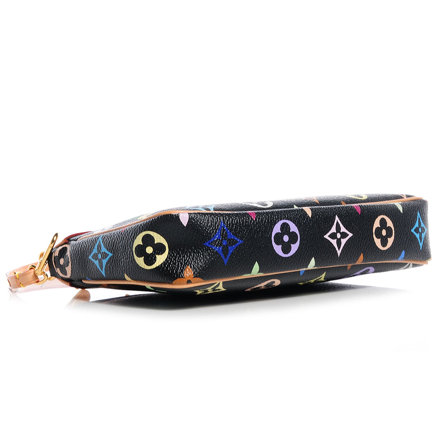 Louis Vuitton Monogram Multicolor Pochette Accessories Black 4 of 8