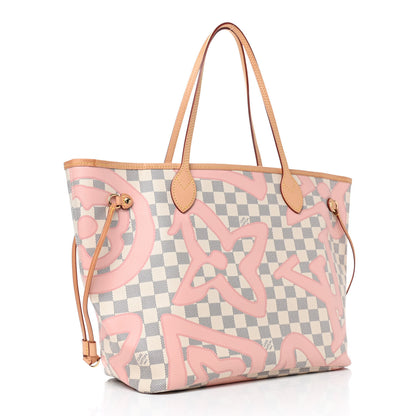 Louis Vuitton Damier Azur Tahitienne Neverfull MM 2 of 4