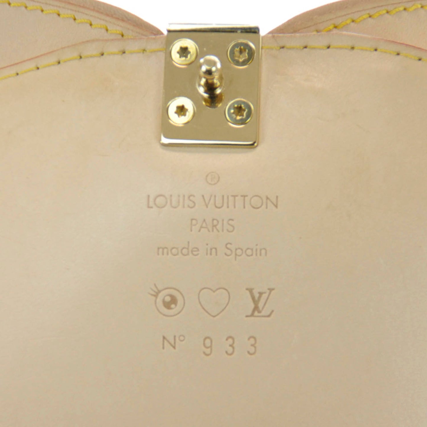 Monogram Multicolor Murakami Eye Love You Bag White