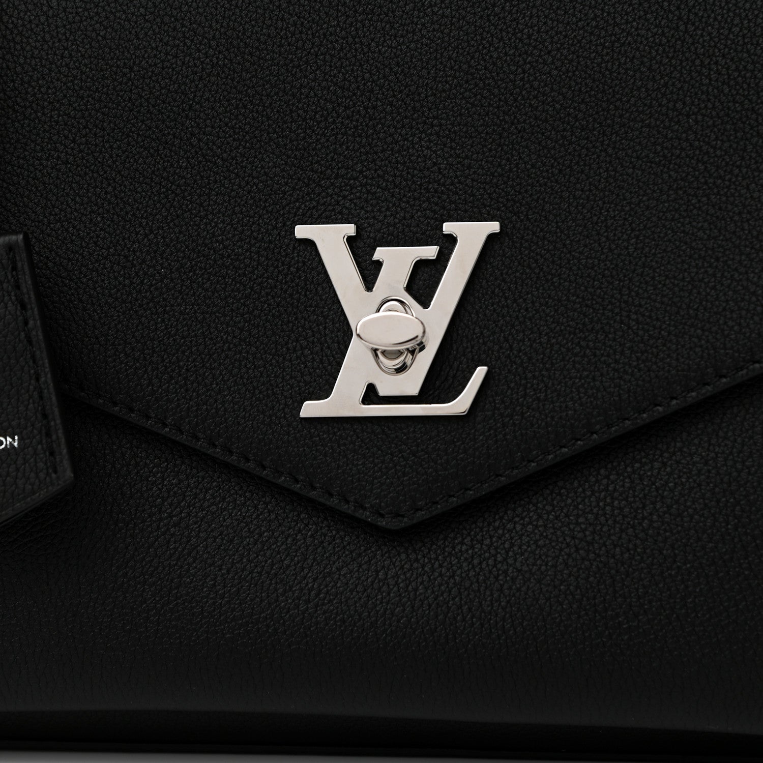 Louis Vuitton Soft Calfskin My Lockme Top Handle Black 7 of 9