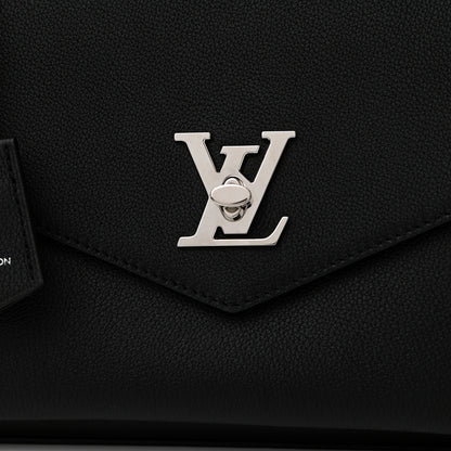 Louis Vuitton Soft Calfskin My Lockme Top Handle Black 7 of 9