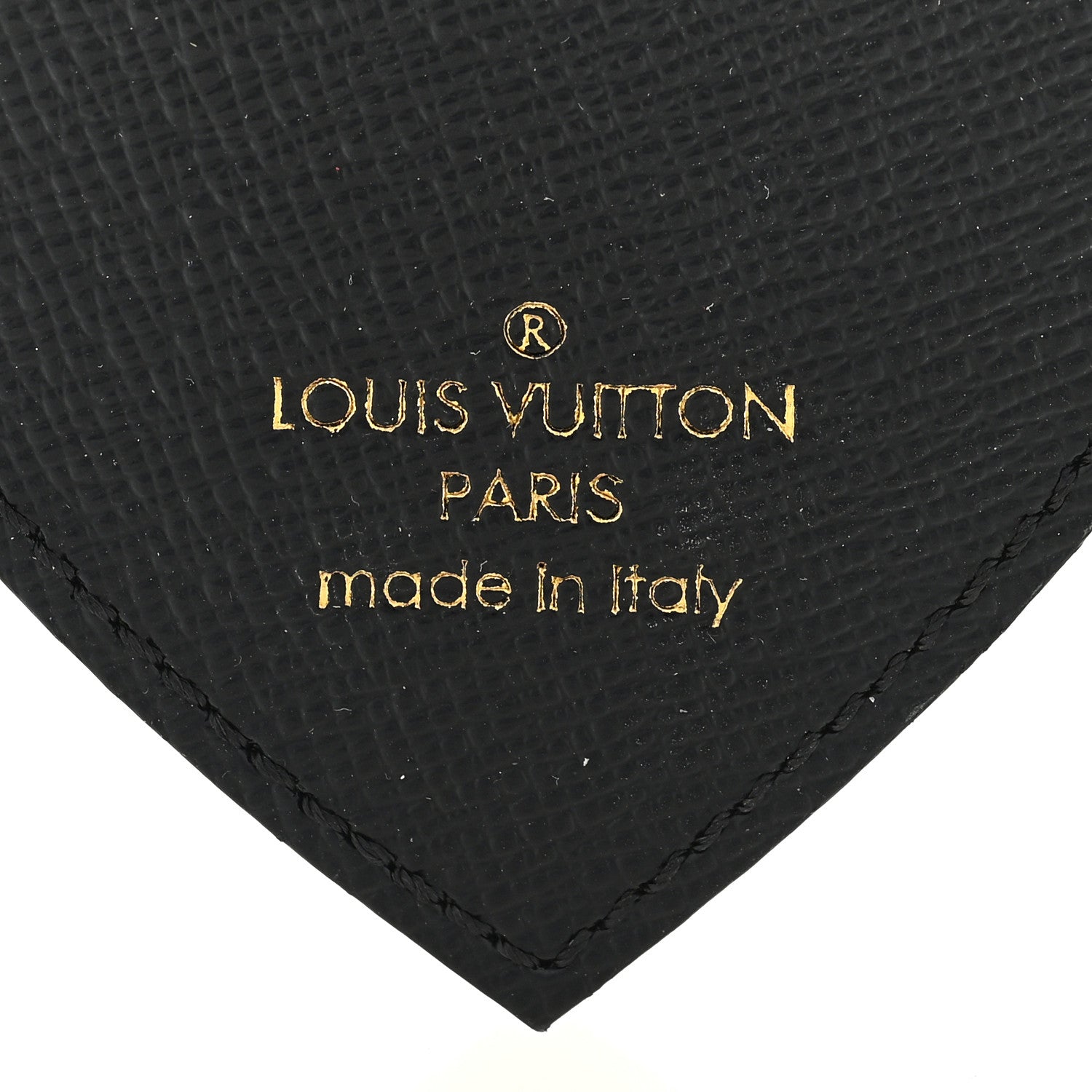 Louis Vuitton Calfskin World Tour Bag Charm Key Holder Black 3 of 3