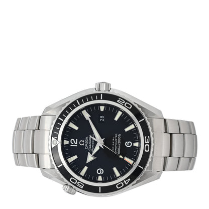 Omega Stainless Steel 45mm Seamaster Planet Ocean Automatic Watch Black 2200.50.00 2 of 5