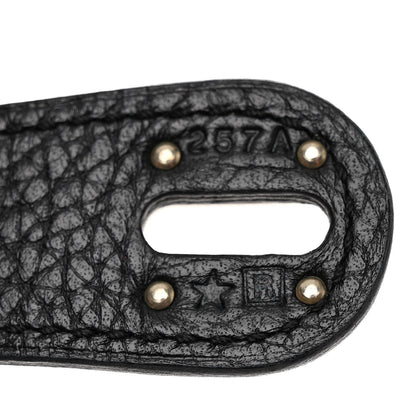 Hermes Taurillon Clemence Lindy 34 Black 7 of 10