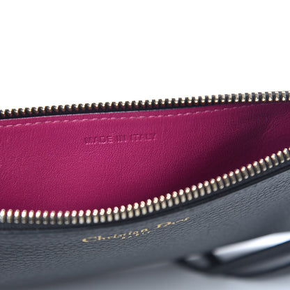 Christian Dior Bullcalf Diorissimo Pouch Black 6 of 11