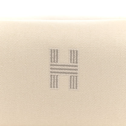 Hermes Canvas Small Bride-A-Brac Pouch Natural 7 of 8