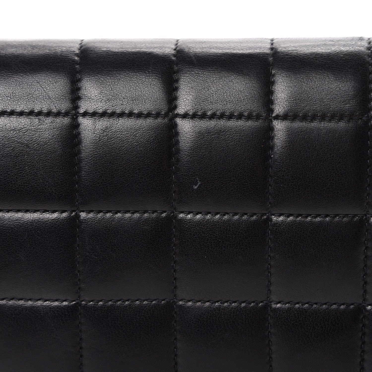 Chanel Lambskin East West Chocolate Bar Flap Black 19 of 19
