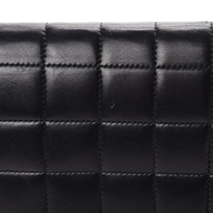 Chanel Lambskin East West Chocolate Bar Flap Black 19 of 19