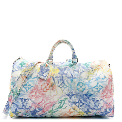 Louis Vuitton Monogram Pastel Colors Keepall Bandouliere 50 Multicolor 1 of 8