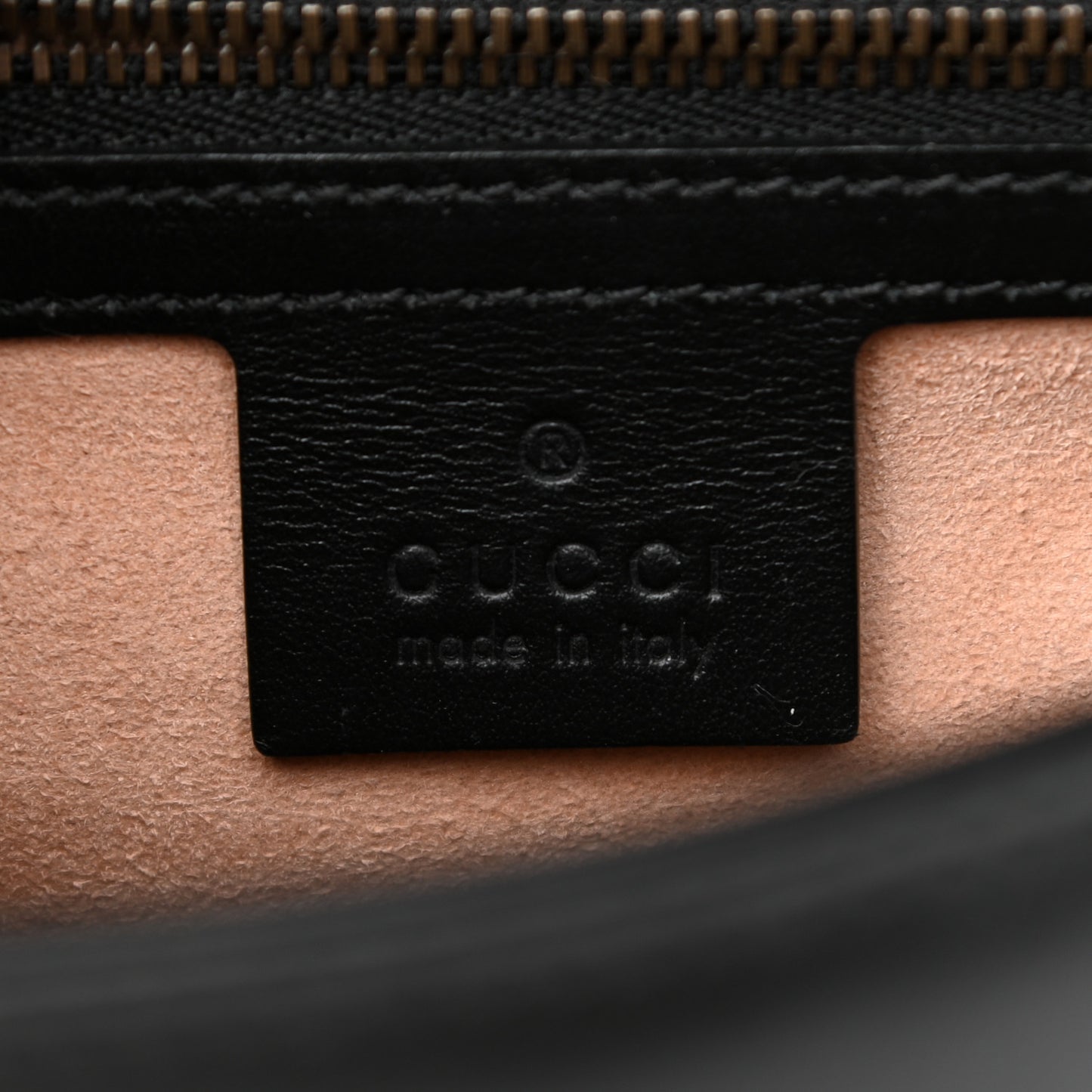 Calfskin Matelasse Small GG Marmont Top Handle Shoulder Bag Black