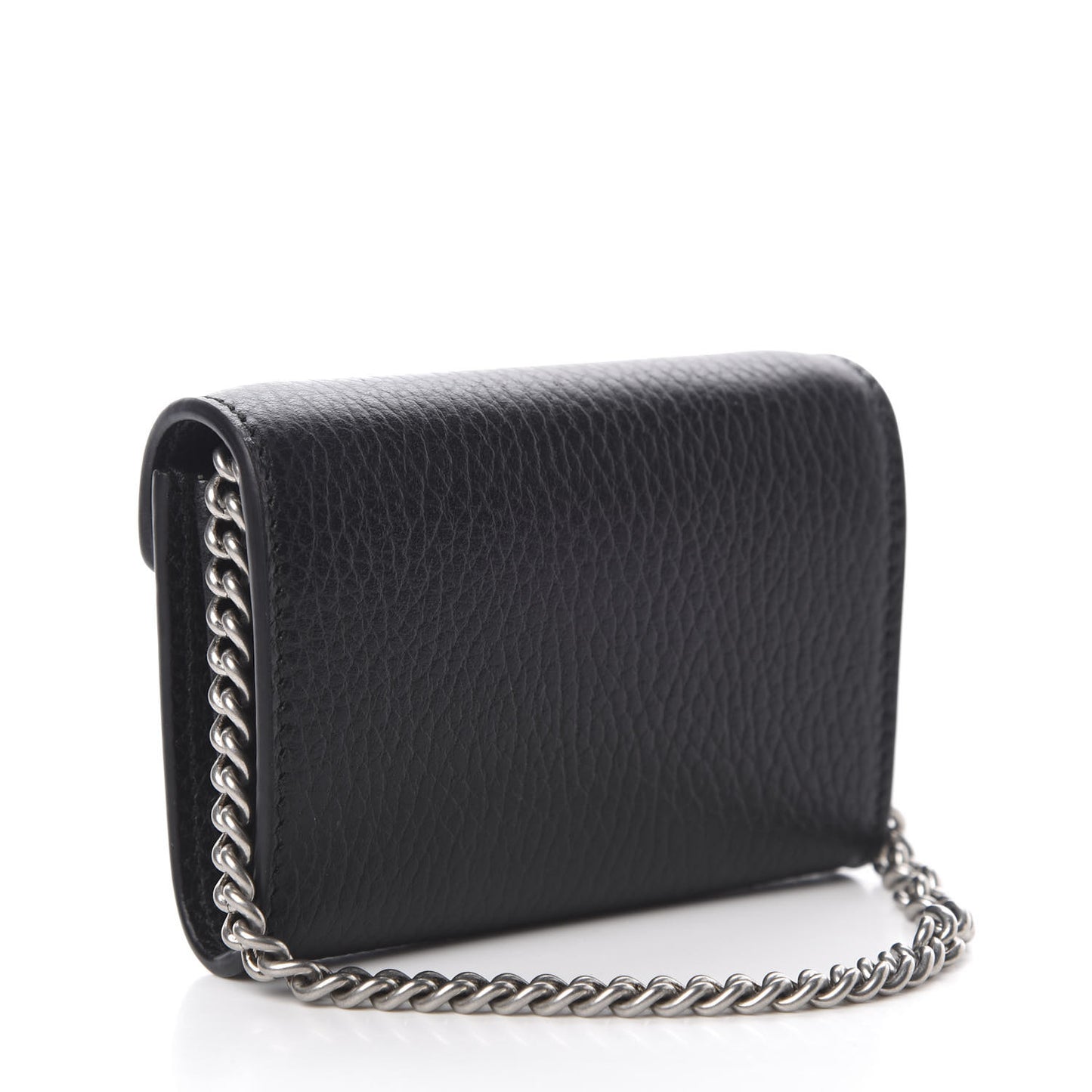 Calfskin Dionysus Coin Purse Black