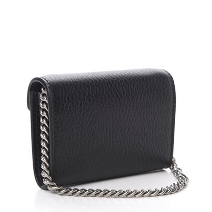 Gucci Calfskin Dionysus Coin Purse Black 3 of 7