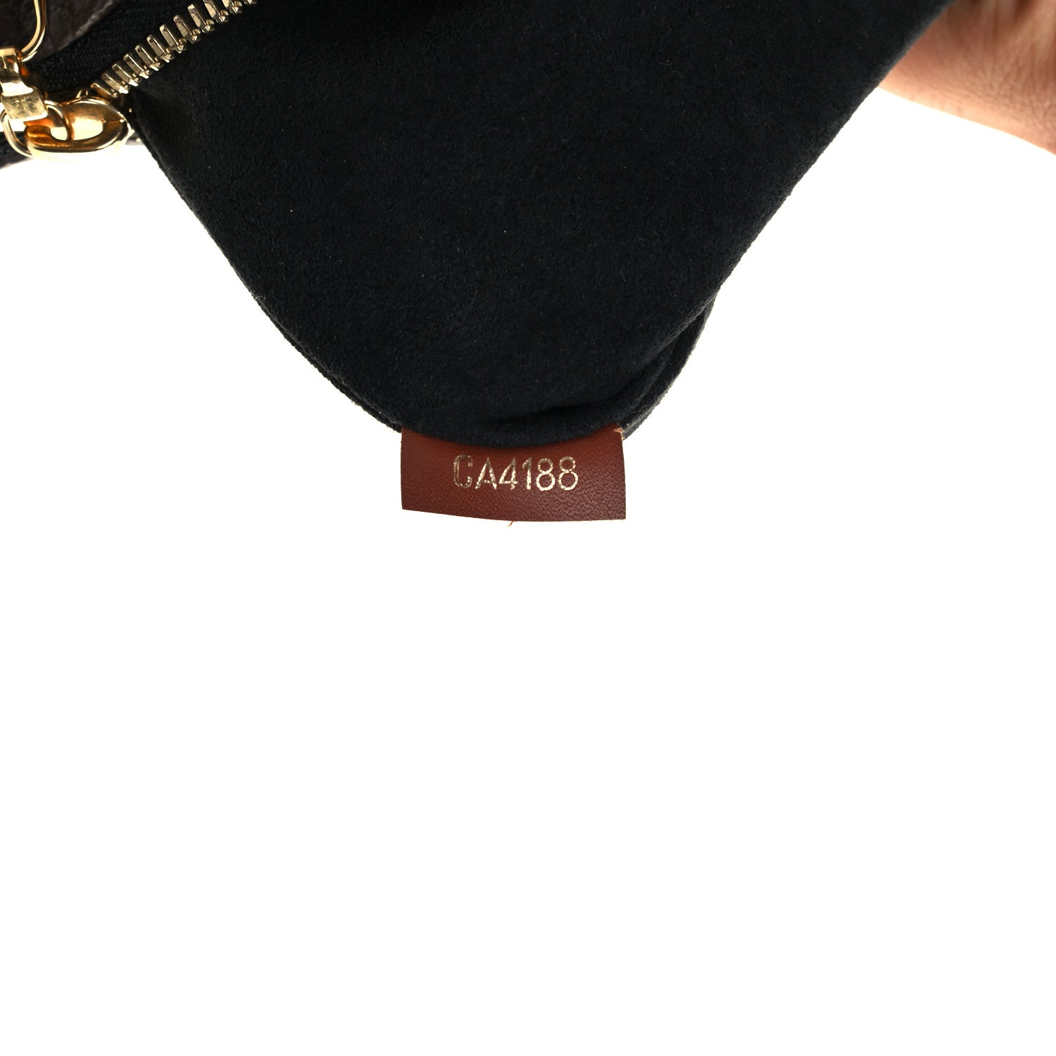 Louis Vuitton Monogram V Tote MM Black 6 of 10
